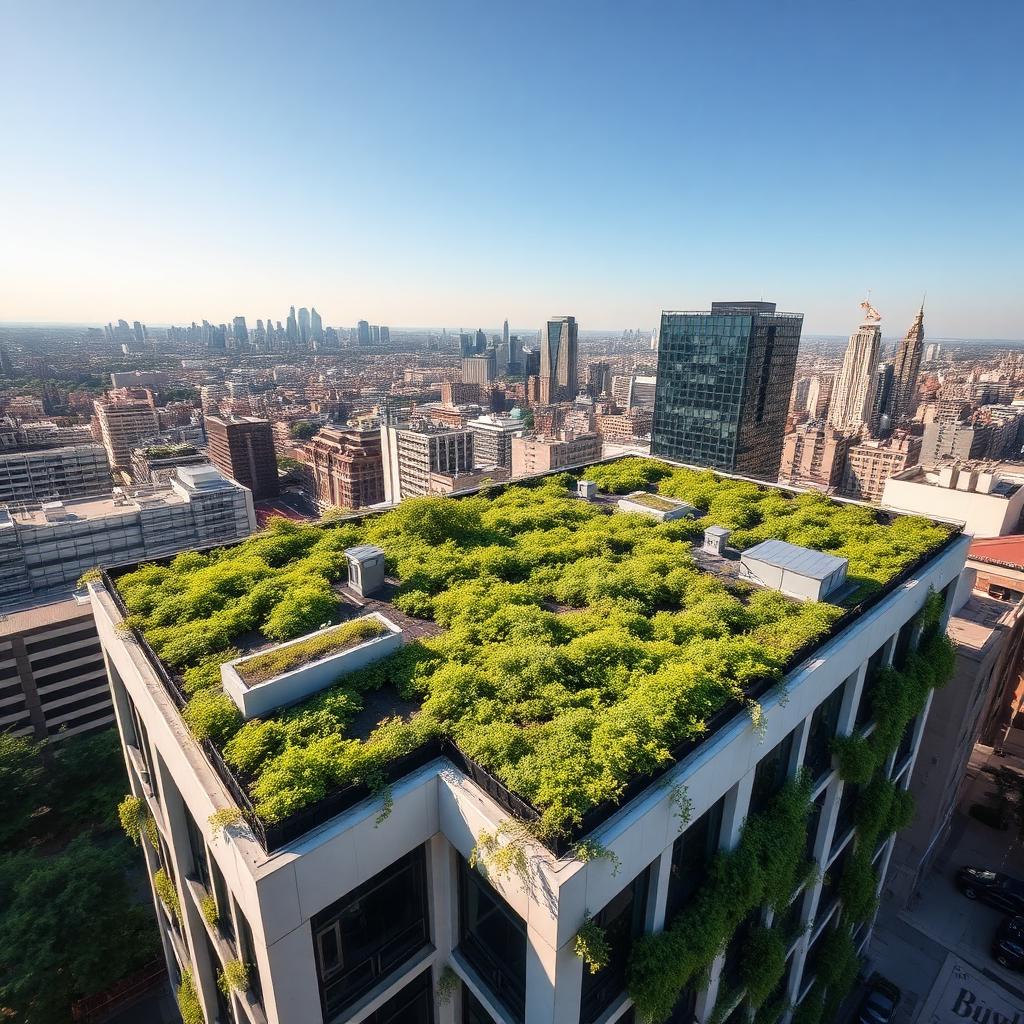 Telhado Verde: A Alternativa Sustentável à Chuva Artificial nas Cidades